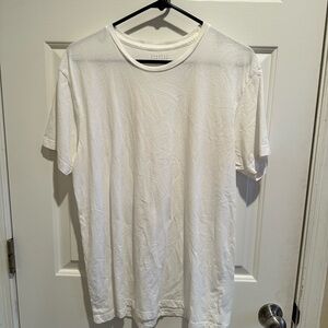 Vintage Barneys New York CO-OP White Short Sleeve Crew Tee XL